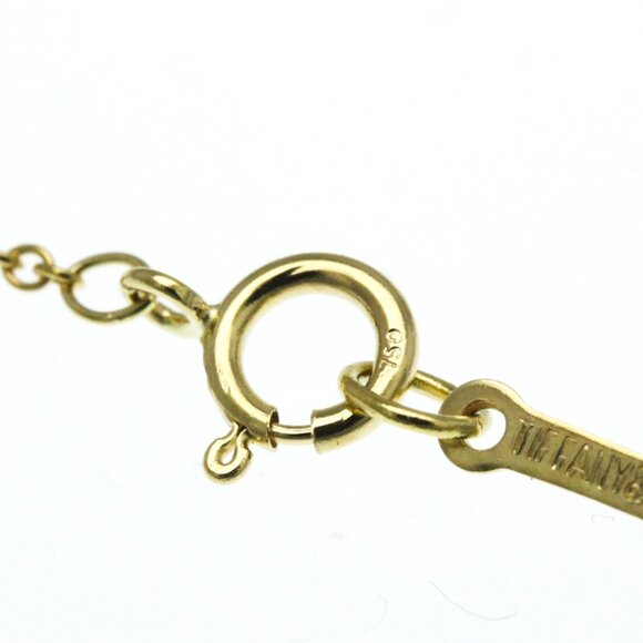 TIFFANY 18k Gold Teardrop Necklace - Picture 8 of 11